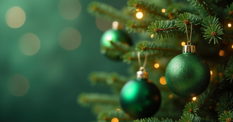 How to Choose the Perfect Green Ornament for Your Christmas Tree:2025