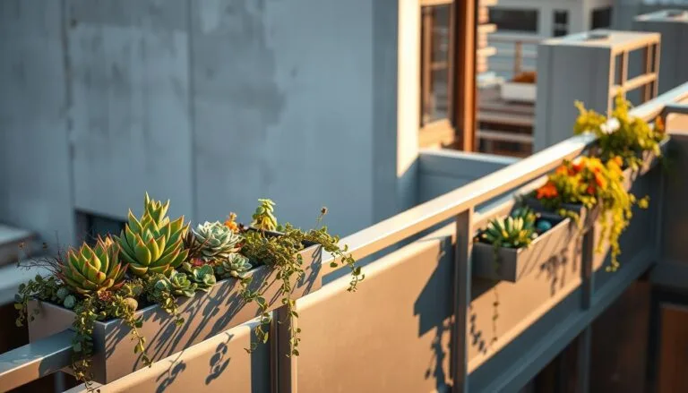 rail planters