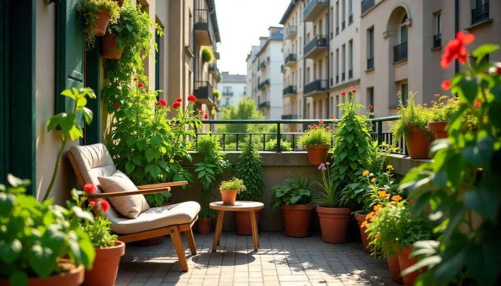 Apartment Patio Garden