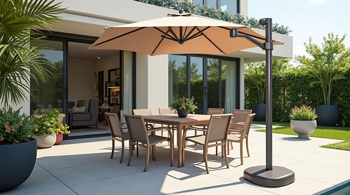 Outdoor patioumbrella base